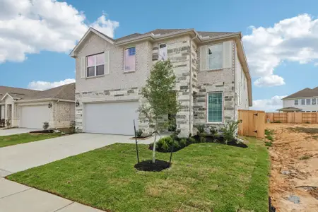 New construction Single-Family house 17418 Butterfly Orchid Ln, Waller, TX 77484 plan The Texoma (3L08) - image