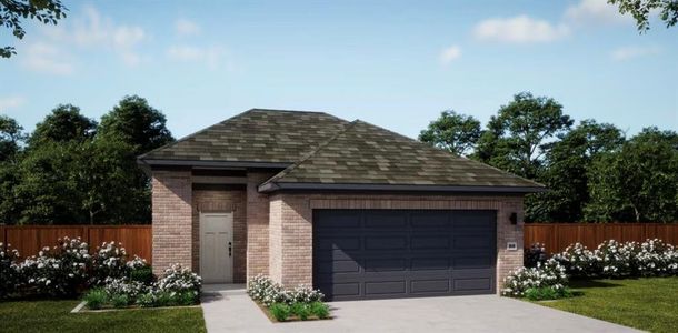 New construction Single-Family house 12601 Sea Gull Way, Manor, TX 78653 Tatum- photo 0