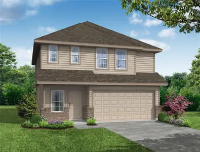 New construction Single-Family house 15618 Buffalo Meadow Ct, Houston, TX 77090 plan The Auburn - image