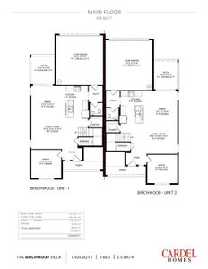 New construction Multi-Family house 11635 Chariton Ln, Parrish, FL 34219 plan Birchwood Villa - image 3