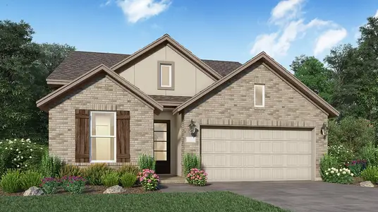 New construction Single-Family house 3101 Duskshine Dr, Brookshire, TX 77423 plan Dashwood - image