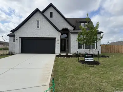 New construction Single-Family house 114 Cherrybark Oak, Castroville, TX 78009 plan Hampton - image