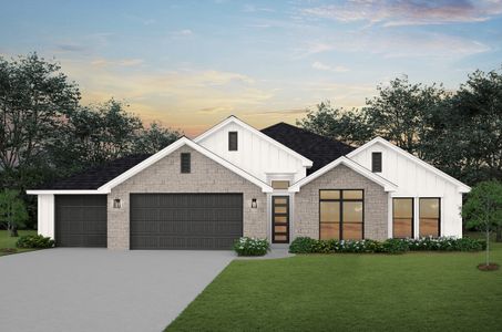 New construction Single-Family house 4031 Prairie Dr, Nolanville, TX 76559 plan Coffee Mill Creek - image