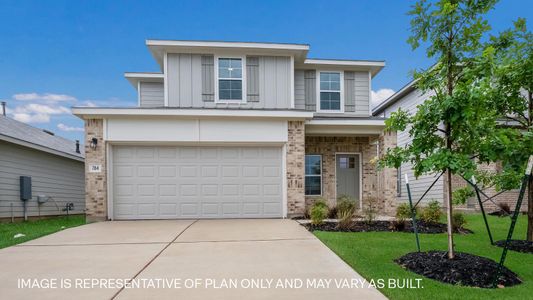 New construction Single-Family house 13407 Eppright Trce, Manor, TX 78653 plan The Florence - image
