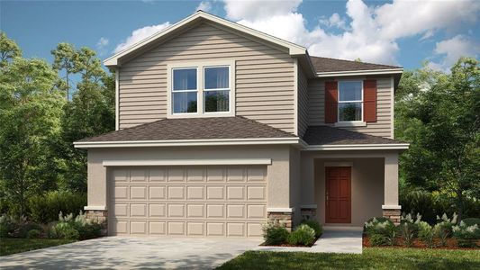 New construction Single-Family house 5696 Le Marin Way, Kissimmee, FL 34758 Maple- photo 0