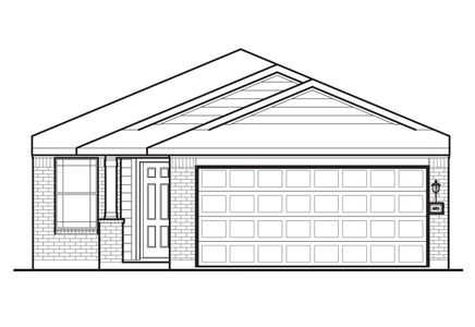 Aspen Elevation B - Alt Roof Elevation