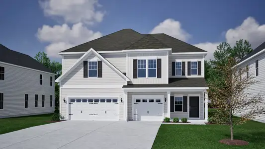 New construction Single-Family house 6192 Zoe Wy, Myrtle Beach, SC 29588 plan Warwick II - image