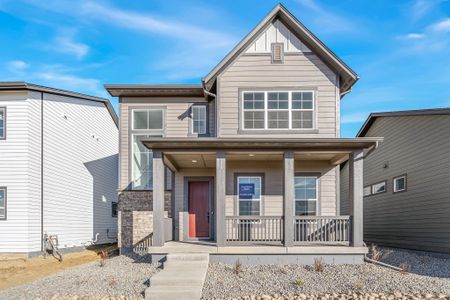 New construction Single-Family house 6318 Elk Pass Ln, Loveland, CO 80538 The Sidecar- photo 0