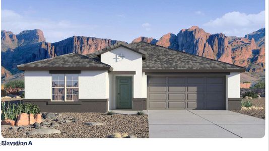 New construction Single-Family house 17639 W Hatcher Road, Waddell, AZ 85355 - photo 0