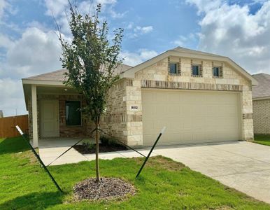 New construction Single-Family house 15112 Bull Wagon Way, Fort Worth, TX 76052 Chestnut II- photo 0