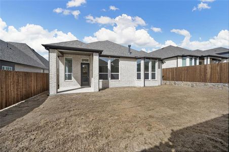 New construction Single-Family house 1843 Gateway Ln, Van Alstyne, TX 75495 Davenport Plan- photo 25 25