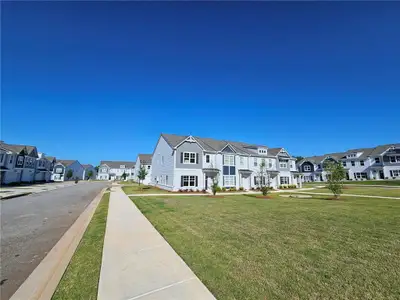 New construction Townhouse house 2510 Riverside Rd, Conyers, GA 30013 plan Holly - image