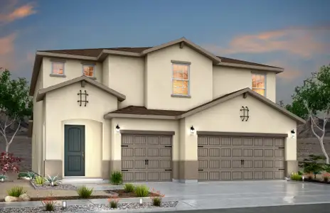 New construction Single-Family house 328 Emerald Earth Ln, Horizon City, TX 79928 plan Franklin - image