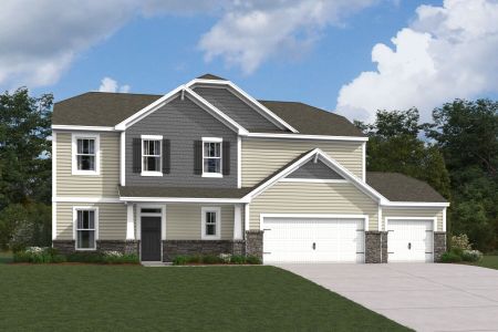 New construction Single-Family house 111 Amber Glen Dr, Locust, NC 28097 plan Stockton - image