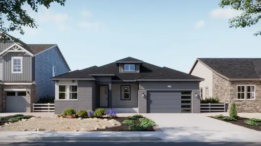 New construction Single-Family house 1943 S Eaton Park Wy, Aurora, CO 80018 plan 5001 - image