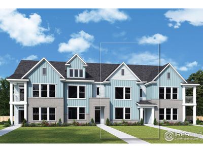 New construction Townhouse house 2764 Eddystone Way, Loveland, CO 80538 The Birkinshaw- photo 0