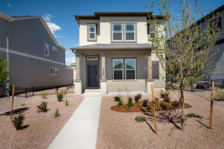 New construction Single-Family house 6383 Levity Hts, Colorado Springs, CO 80924 plan The Coleton - image