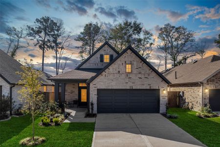 New construction Single-Family house 7474 Cattail Falls Ln, Porter, TX 77365 plan The Creedmont - image