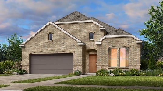 New construction Single-Family house 305 Golden Sage Ave, Georgetown, TX 78633 Merlot- photo 0