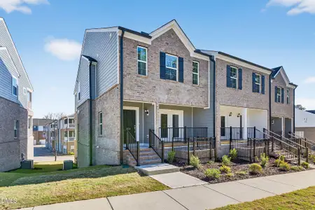 New construction Townhouse house 553 Forestville Rd, Wake Forest, NC 27587 plan Hawthorne - image