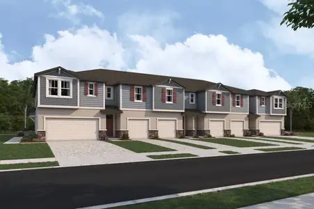 New construction Townhouse house 8823 Ginko Run, Parrish, FL 34219 - image