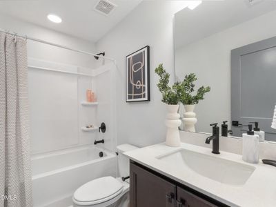 New construction Townhouse house 624 Cable Ct, Apex, NC 27523 plan Harrington Interior Unit - image 6