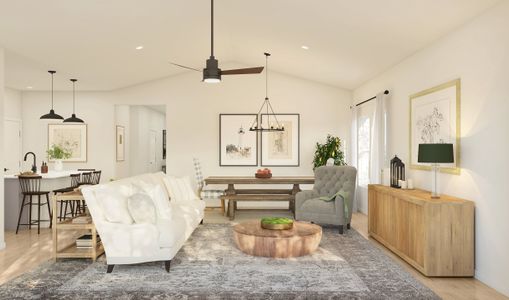 New construction Single-Family house Newark, TX 76071 plan Passionflower II ESP - image 10