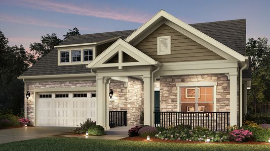 New construction Single-Family house 247 Pinewood Rd, Asheboro, NC 27205 plan Portico - image