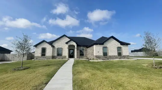 New construction Single-Family house 718 Eagle Heights Dr, Salado, TX 76571 plan Nixon Side Entry Garage - image
