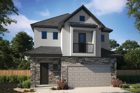 New construction Single-Family house 12115 Fennec Wy, Austin, TX 78758 plan Parmer - image