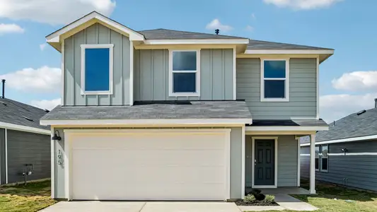 New construction Single-Family house 195 Lake Diversion St, Buda, TX 78610 plan The Franklin - image
