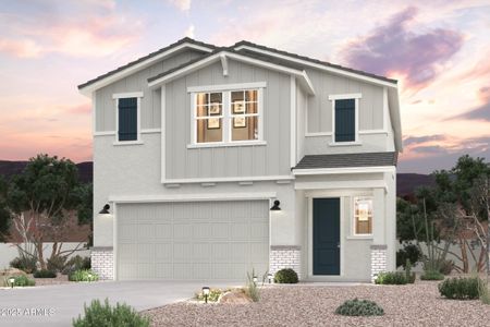 New construction Single-Family house 17248 W Daley Ln, Surprise, AZ 85387 Oak- photo 0