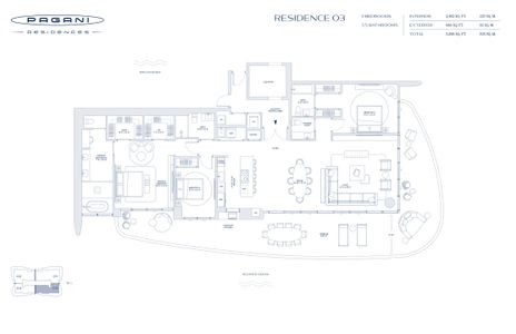 New construction Condo house 7940 W Dr, North Bay Village, FL 33141 plan Residence 03 - image