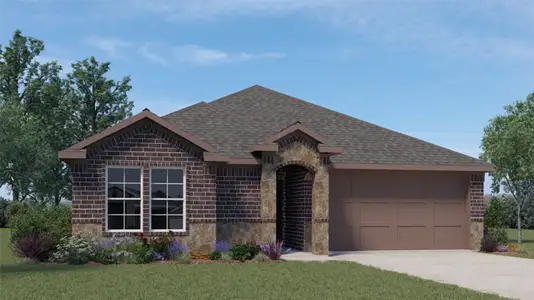 New construction Single-Family house 2307 Sidney Ln, Sherman, TX 75090 plan Hale - image