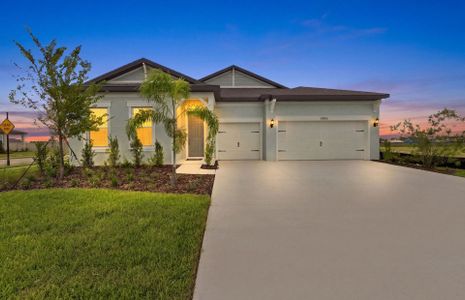 New construction Single-Family house 17056 Canary Trl, Parrish, FL 34219 plan Merlot - image