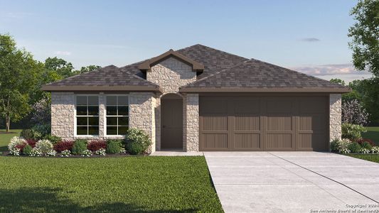 New construction Single-Family house 21215 Millstream Bnd, San Antonio, TX 78266 Gaven- photo 0