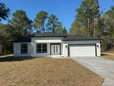 New construction Single-Family house 3095 W Fairbank Dr, Citrus Springs, FL 34433 - image