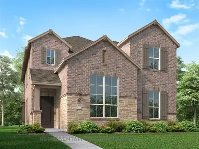 New construction Single-Family house 2101 Gray Dr, Northlake, TX 76247 plan Warrenton Plan - image