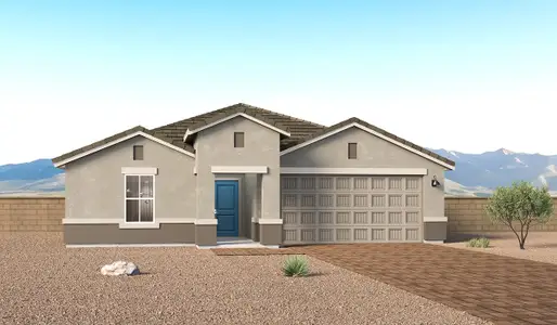 New construction Single-Family house 707 W Calle Lupa, Sahuarita, AZ 85629 plan Kingston - A40K - image