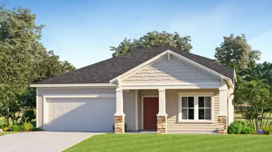 New construction Single-Family house 176 Smokerise Dr, St. Augustine, FL 32092 plan Sierra Bonus - image