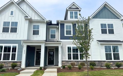 New construction Townhouse house 2440 Whitewing Ln, Wendell, NC 27591 plan Morgan - image