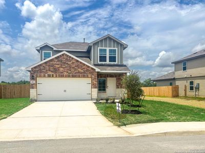 New construction Single-Family house 4022 Common Sage, Von Ormy, TX 78073 The Jasmine- photo 0