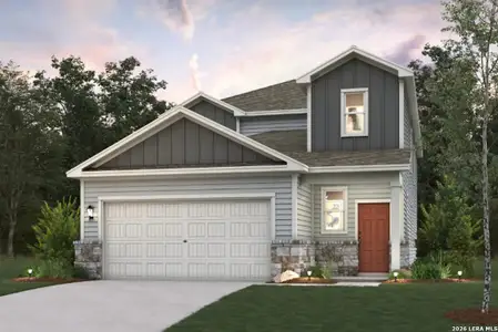 New construction Single-Family house 4310 Hobbiton Wy, New Braunfels, TX 78130 plan Riley - 2511 - image