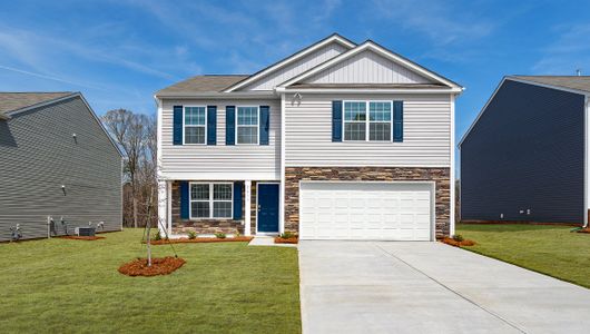 New construction Single-Family house 5133 Fireweed Court, Dallas, NC 28034 Penwell- photo 0