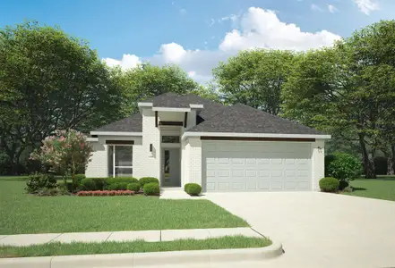 New construction Single-Family house 1934 Stallion St, Seagoville, TX 75159 plan Turquoise | Stonehaven - image