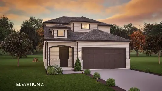 New construction Single-Family house 503 Estuary Dr, Maxwell, TX 78656 plan Maple - image