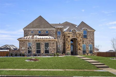 New construction Single-Family house 320 Cheyenne Mountain, Ovilla, TX 75154 Hillcrest FS (w/Media)- photo 0