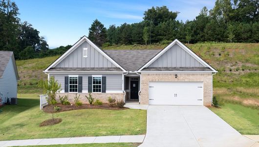 New construction Single-Family house 548 Majestic Oak Cir, Dallas, GA 30132 plan Denton - image