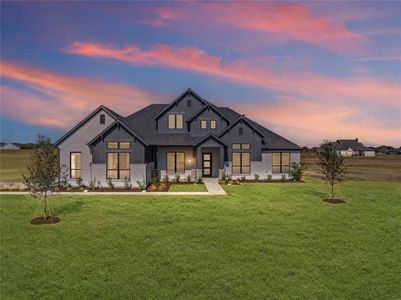 New construction Single-Family house 230 Waterfall Ranch Rd, Waxahachie, TX 75167 plan Madrid - image