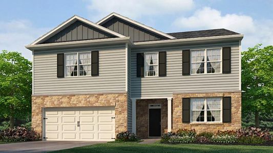 New construction Single-Family house 2701 Montie Ct, Lithia Springs, GA 30122 Green- photo 0